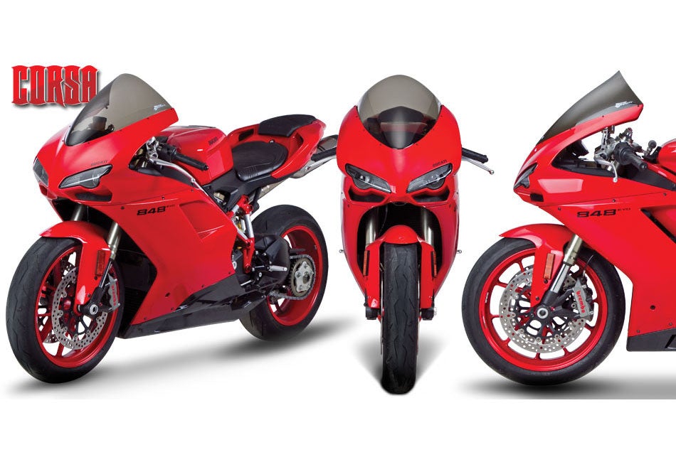 Zero Gravity Windscreen - Ducati 1198 / S / S CORSES / R CORSE  09-11