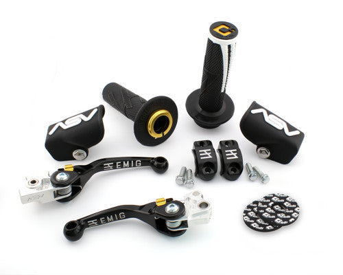 ASV EMIG F4 PRO PACK+ Hydraulic Clutch and Brake Lever Pair Pack for Gas Gas Motocross