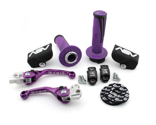 ASV EMIG F4 PRO PACK+ Hydraulic Clutch and Brake Lever Pair Pack for Husqvarna Motocross