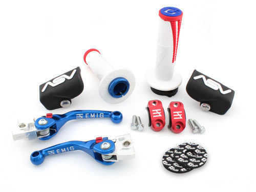 ASV EMIG F4 PRO PACK+ Hydraulic Clutch and Brake Lever Pair Pack for KTM Motocross