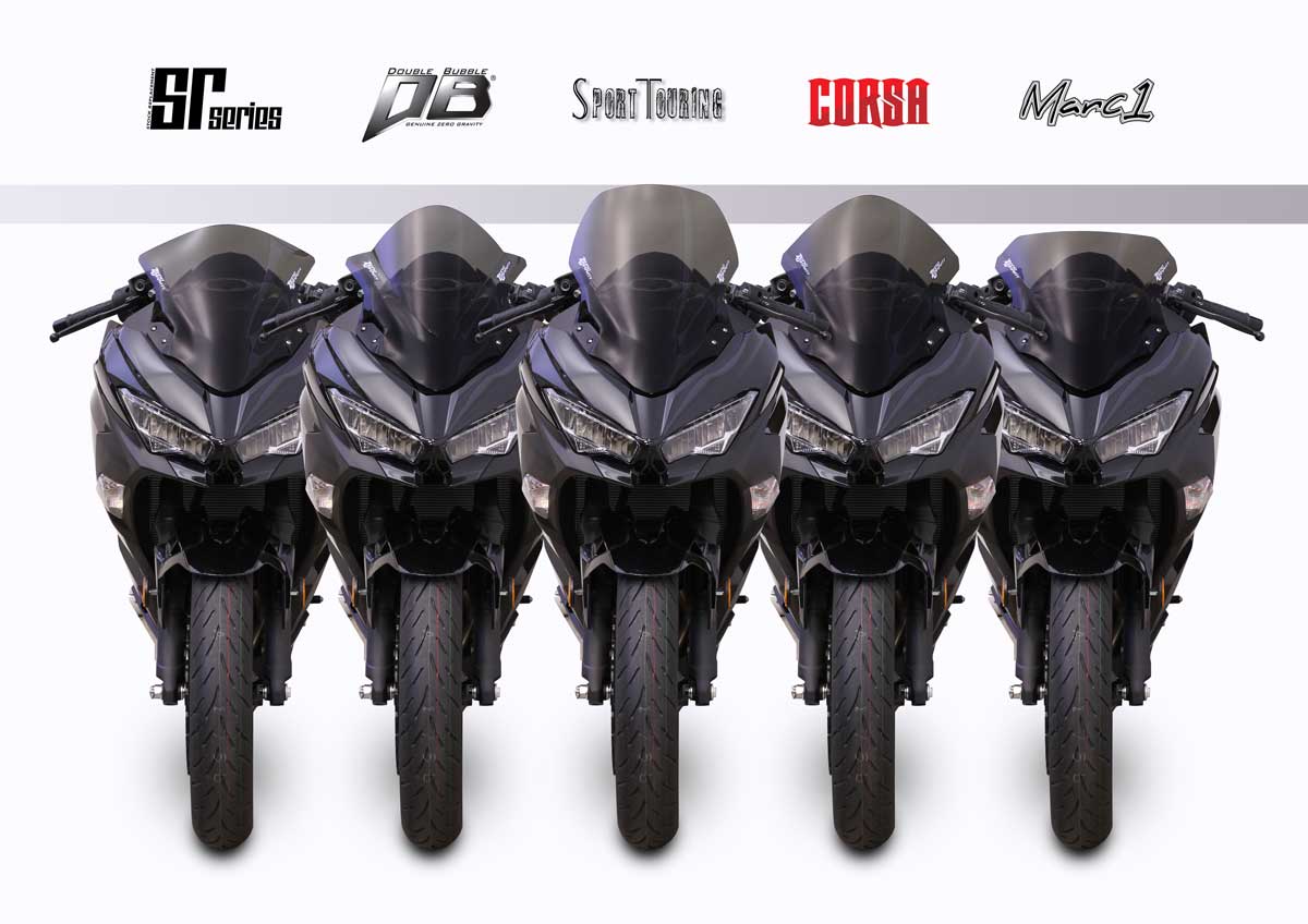 Zero Gravity Windscreen - Kawasaki Ninja 250R (Non-US Model) 18-2019