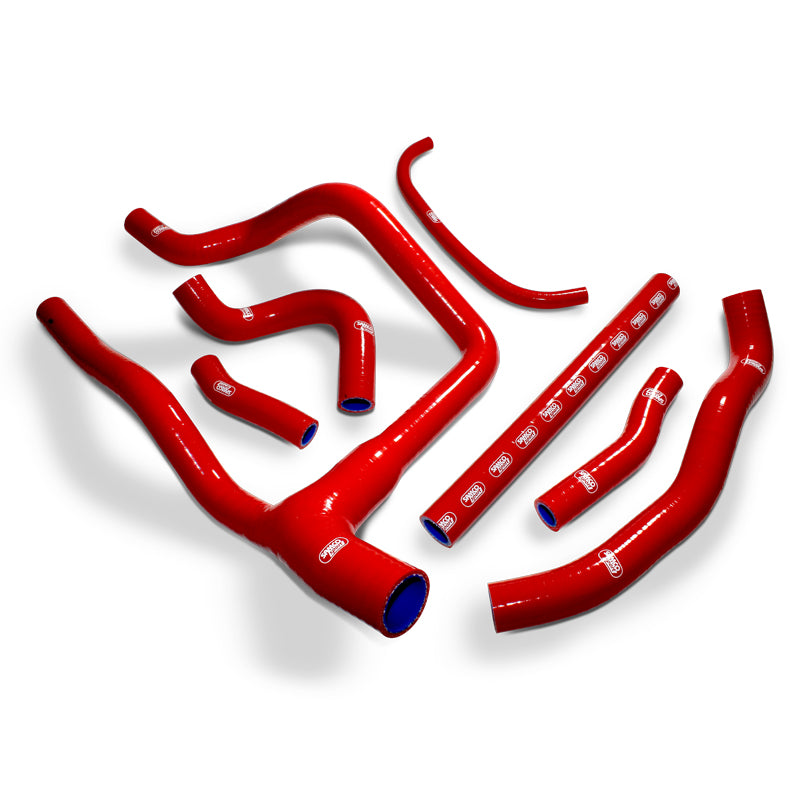 Samco Sport Silicone Radiator Hose Kit - Honda Africa Twin XRV650 RD03 J/K + Africa Twin XRV750 RD04 L/M/N 1988-1992