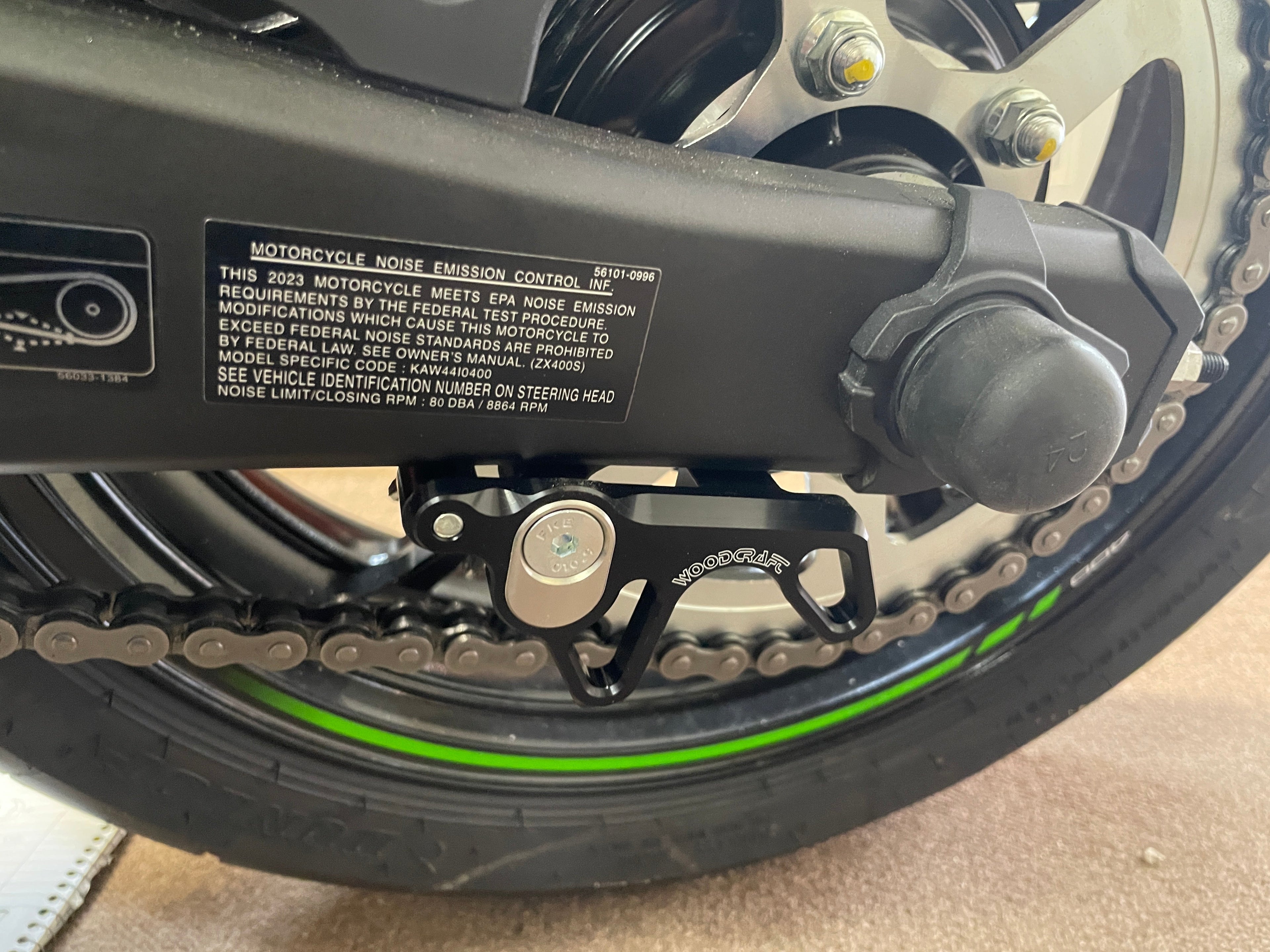 Woodcraft Superbike Lifters - Honda CBR600RR/CBR1000RR, Suzuki GSX-R1000, Kawasaki ZX-4RR