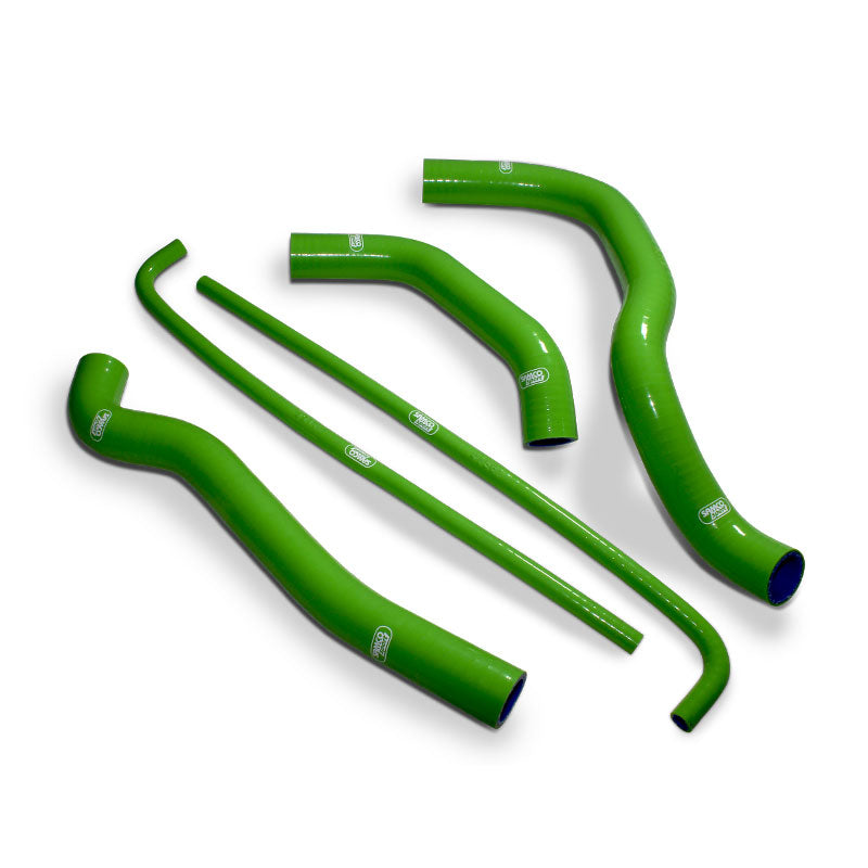 Samco Sport Silicone Radiator Hose Kit - Kawasaki KLR 650 A includes Overflows 1987-2007