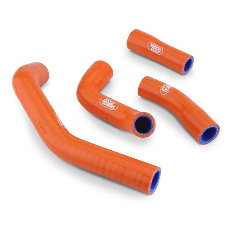 Samco Sport Silicone Radiator Hose Kit - KTM 125 Duke + 125 RC + more 2011-2016
