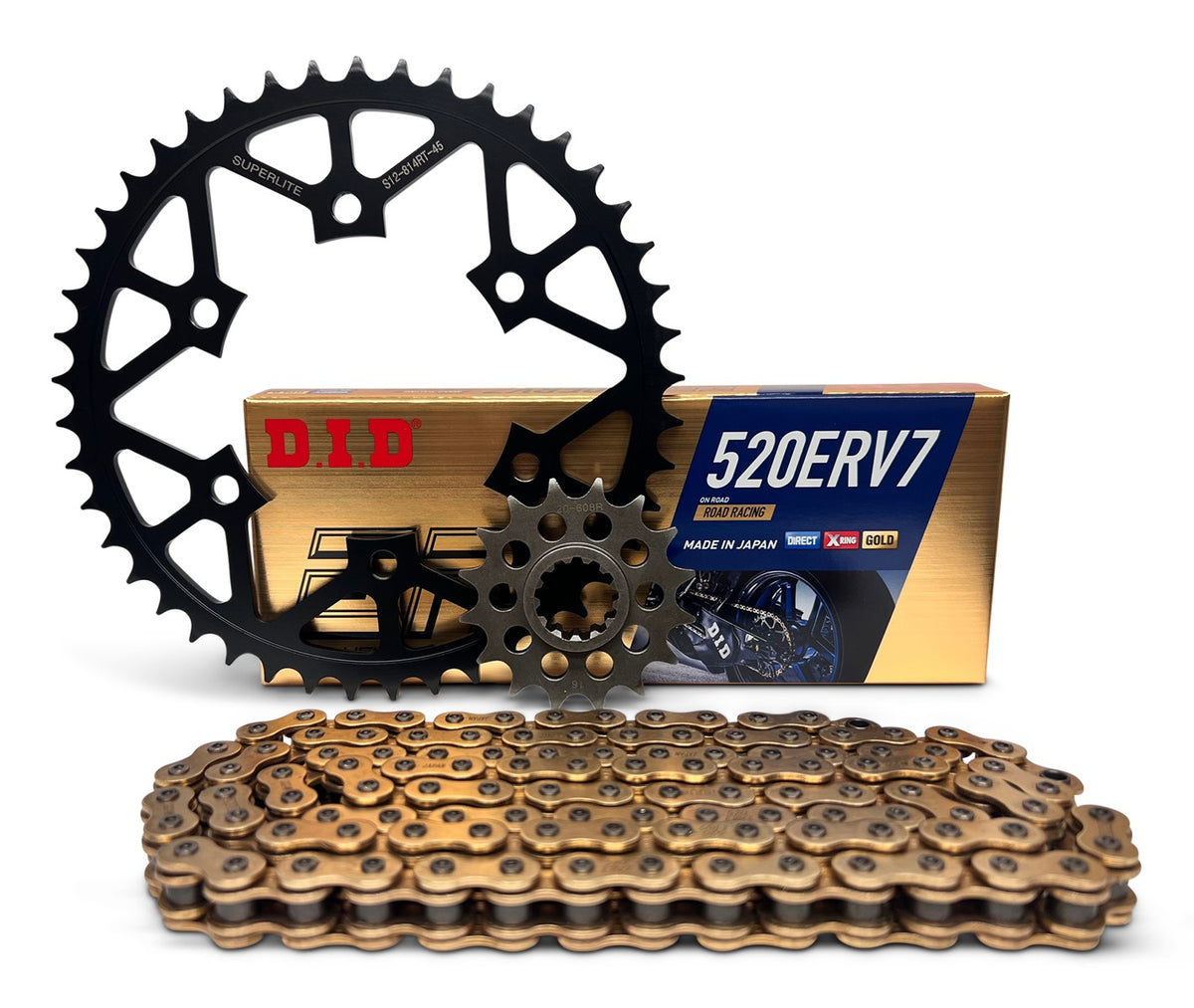 Superlite Yamaha YZF-R7 '22-25 520 Conversion Chain & Sprocket Kit
