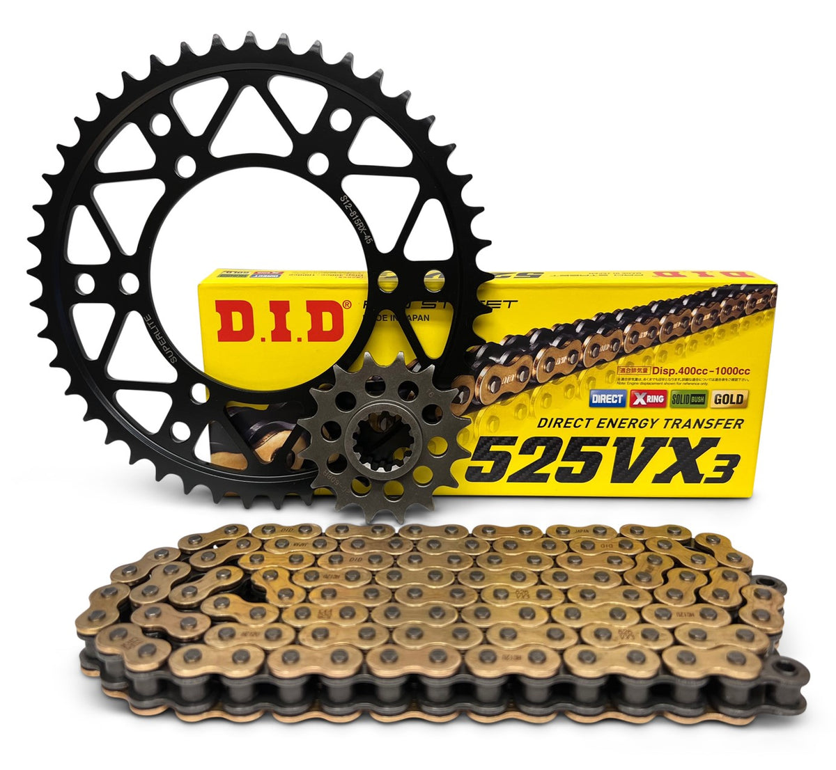 Superlite Ducati 916 ST4 '99-02 525 Chain Chain & Sprocket Kit