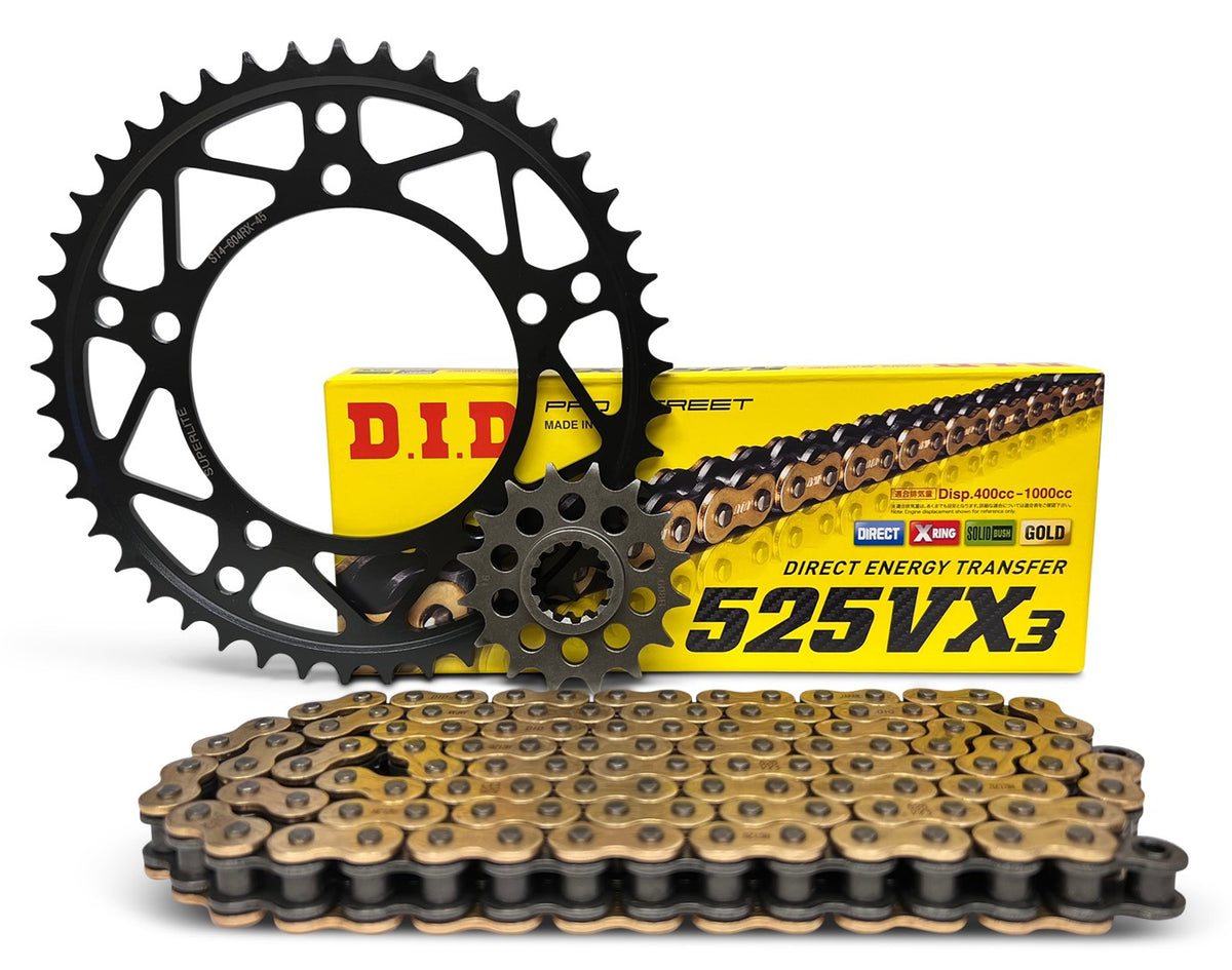 Superlite Suzuki GSX-R 750 '04-05 525 Chain Chain & Sprocket Kit