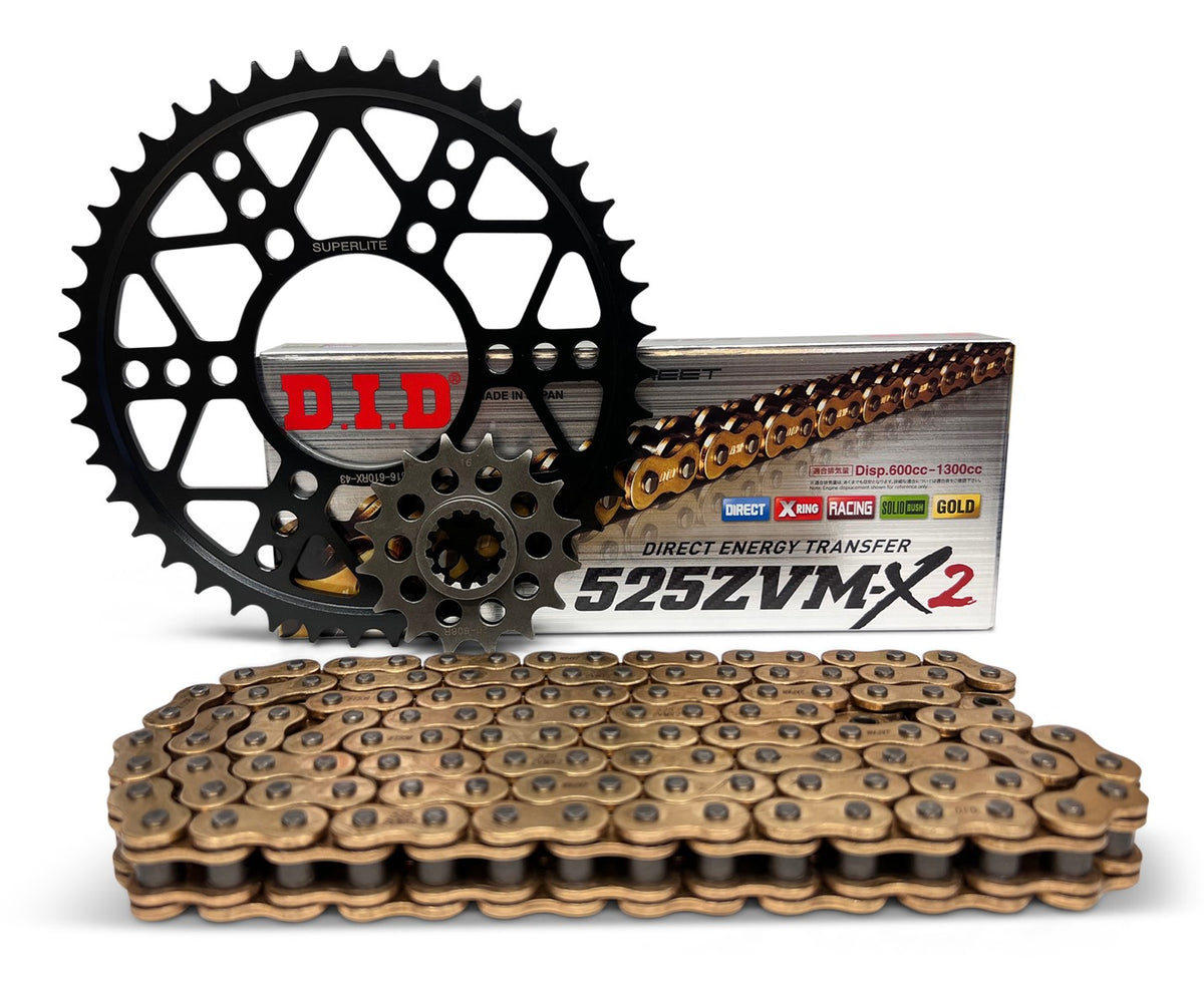 Superlite Kawasaki Z 1000 '14-20 525 Chain & Sprocket Kit