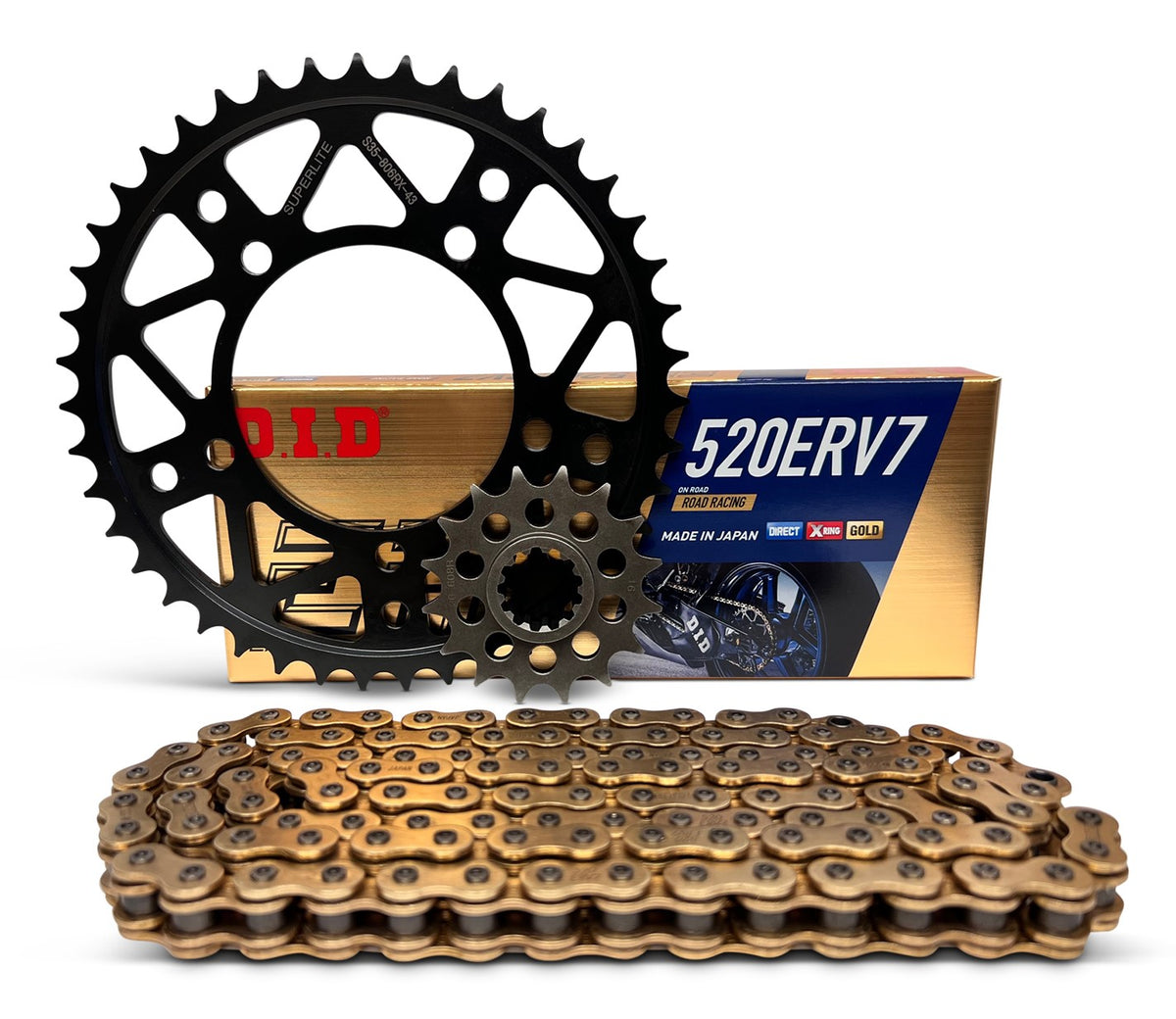 Superlite Aprilia RS 660 / Tuono 660 '20-26 520 Chain & Sprocket Kit