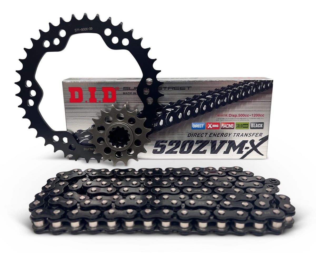 Superlite KTM 1290/1390 SuperDuke /R/GT Models '14-24 520 Conversion Chain & Sprocket Kit