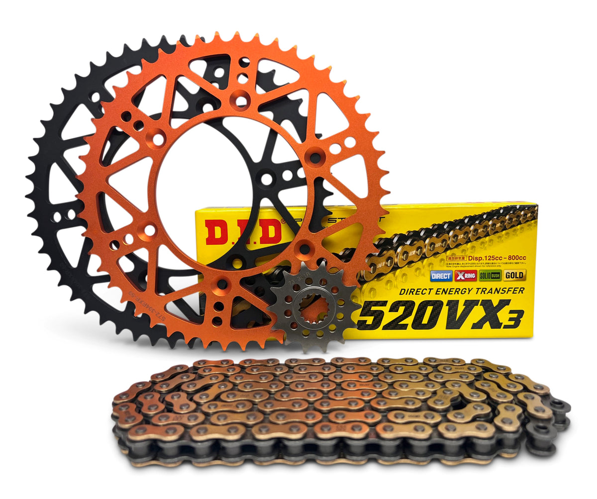Superlite KTM 790 / 890 Adventure '19-24 RSX Series 520 Chain & Sprocket Kit