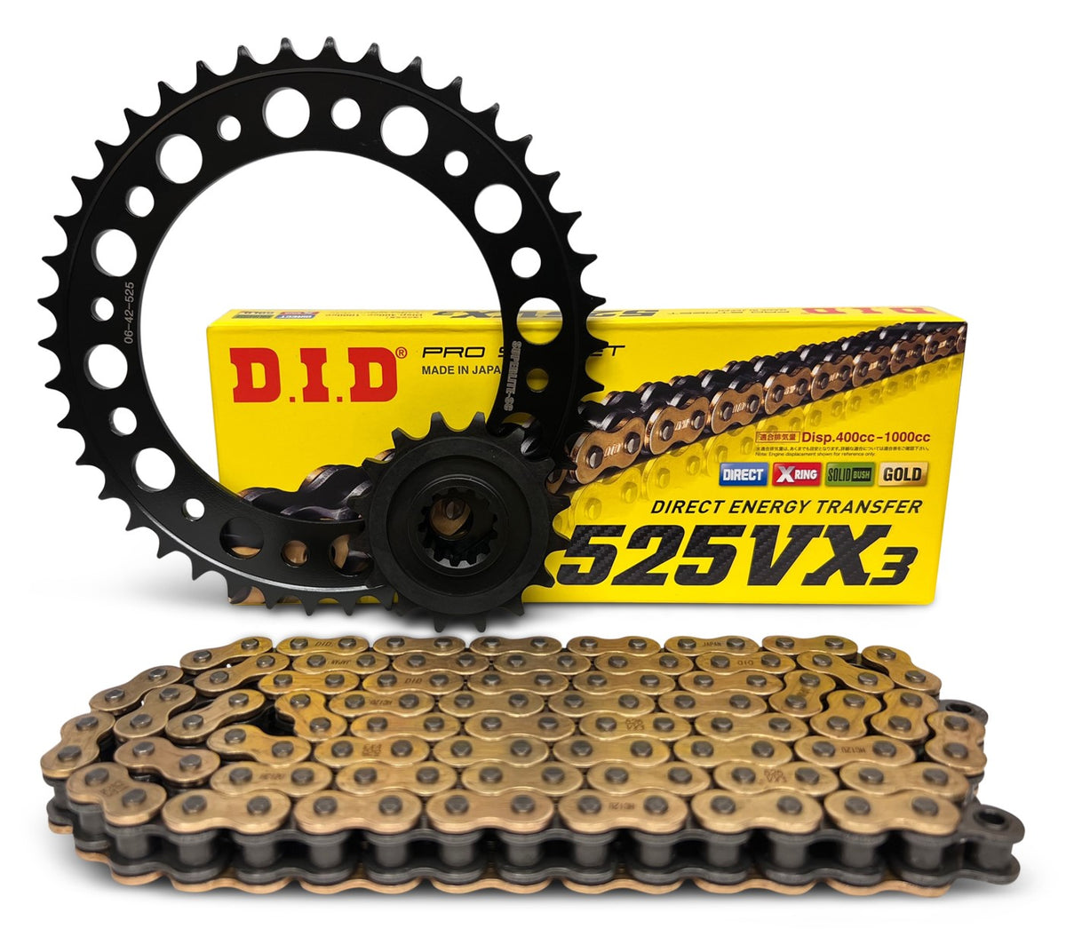 Superlite BMW F 650 GS '08-12 525 Chain Chain & Sprocket Kit