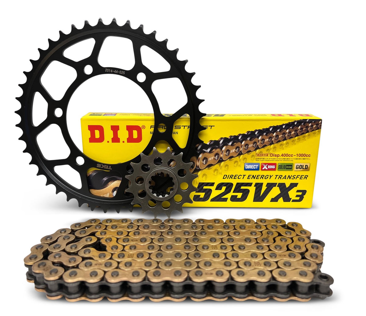 Superlite Triumph 675 Street Triple/R/RX '13-16 525 Chain Chain & Sprocket Kit