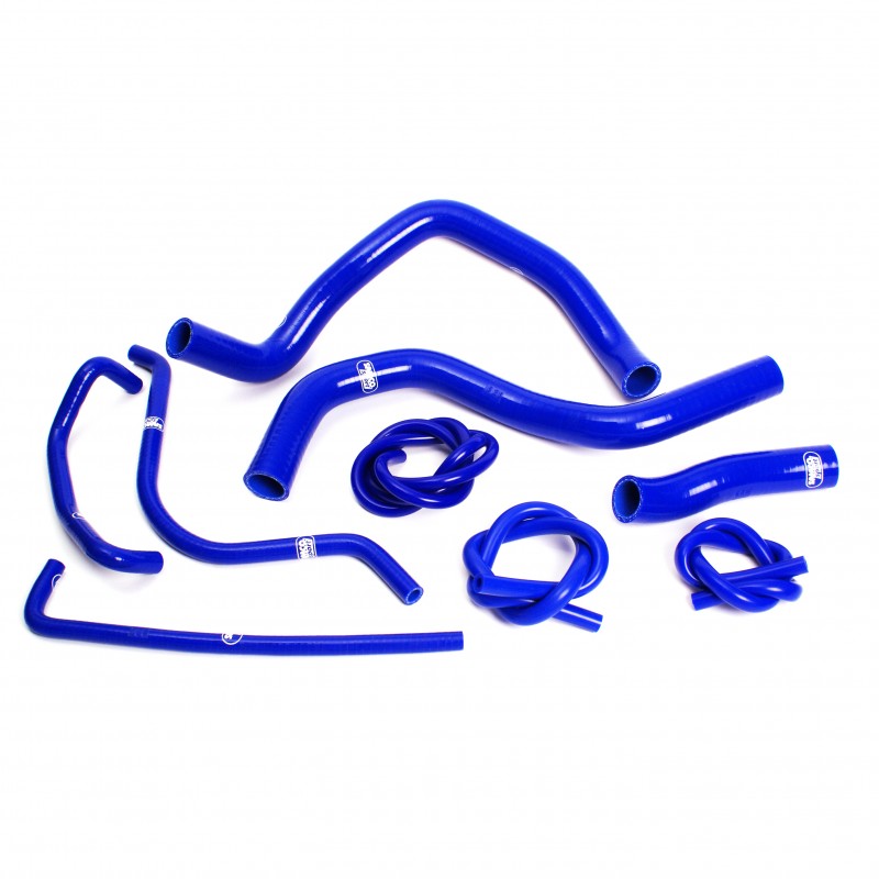 Samco Sport Silicone Radiator Hose Kit - Suzuki GSX R 600 K1 / K2 / K3 + GSX R 750 K1 / K2 / K3 2000-2003