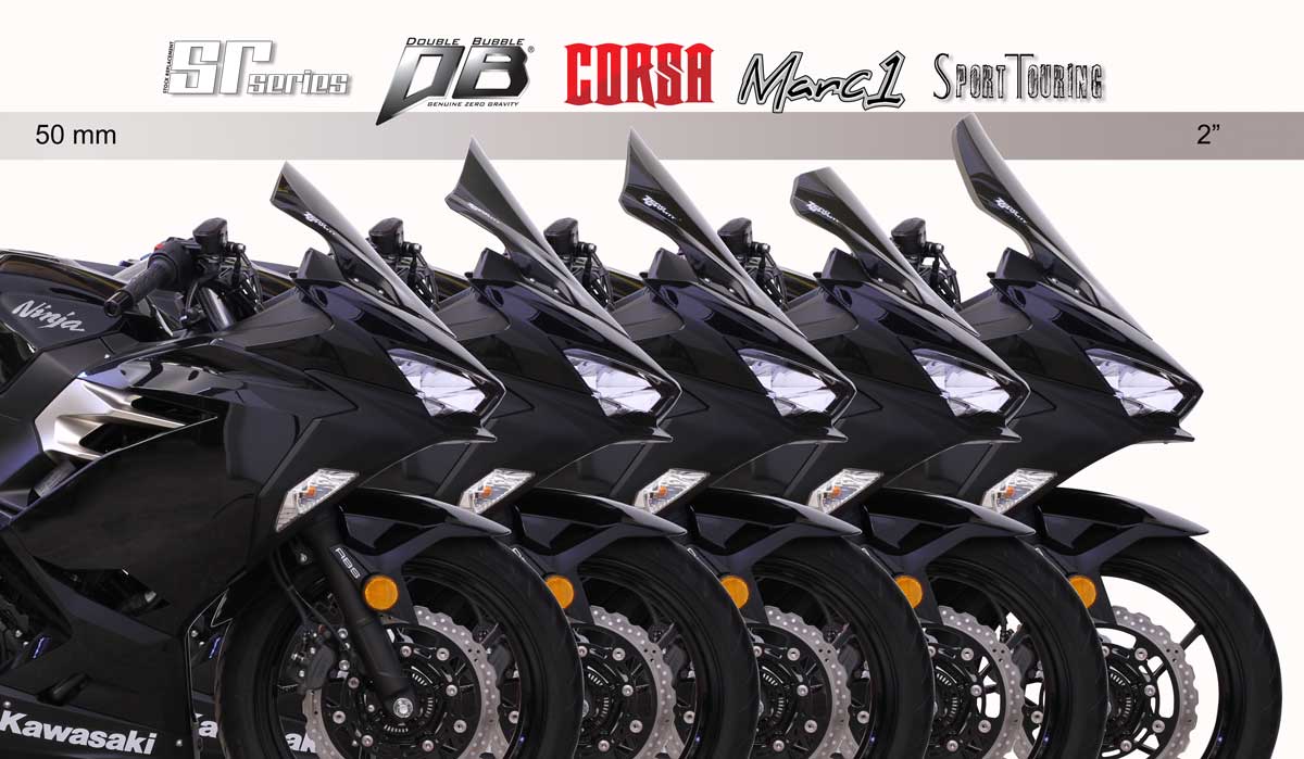 Zero Gravity Windscreen - Kawasaki Ninja 250R (Non-US Model) 18-2019
