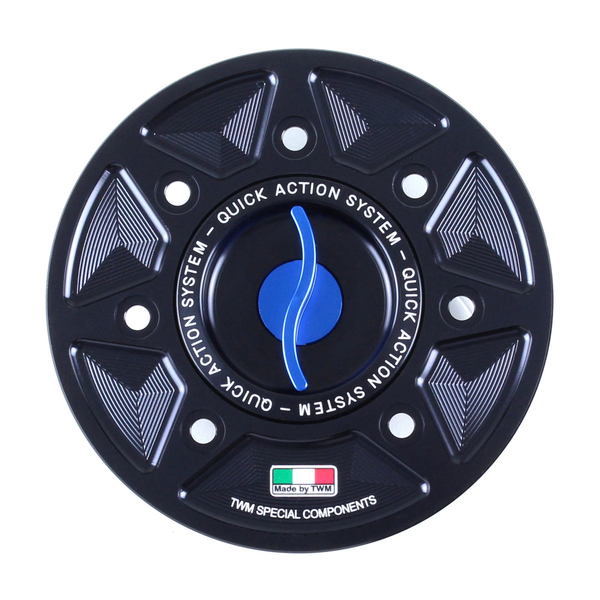TWM Quick Action CNC Aluminum Gas Cap For Kawasaki - Kawasaki Z650/Z900