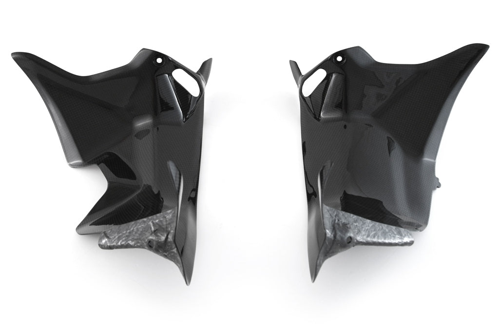 Fullsix Carbon Airtube Covers - Ducati Panigale V4