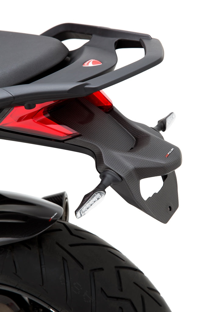 Fullsix Carbon Number Plate Holder - Ducati Multistrada 950/Multistrada 1200