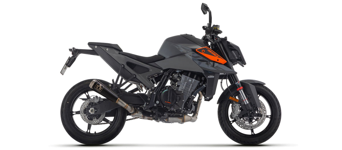 Arrow Pro-Race Nichrom "Dark" Slip On - KTM 990 Duke