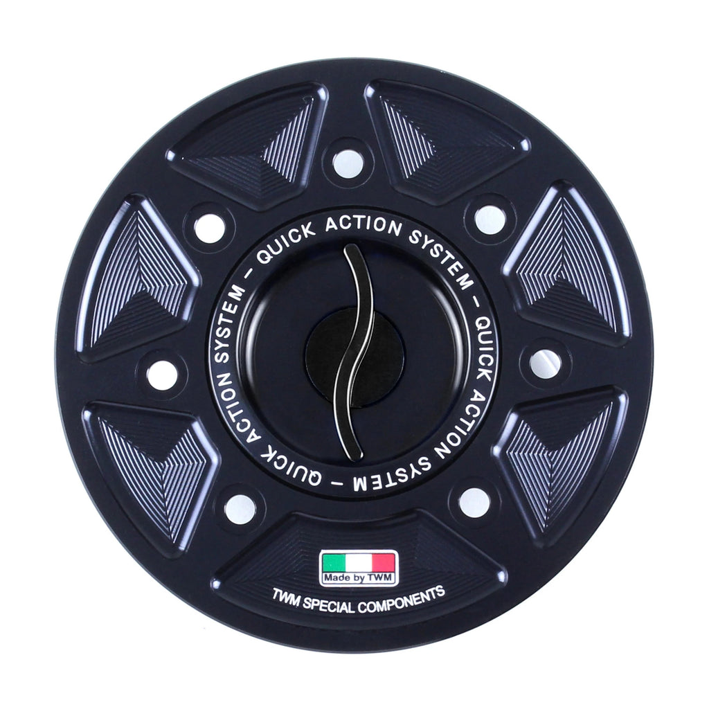 TWM Quick Action CNC Aluminum Gas Cap For Bimota