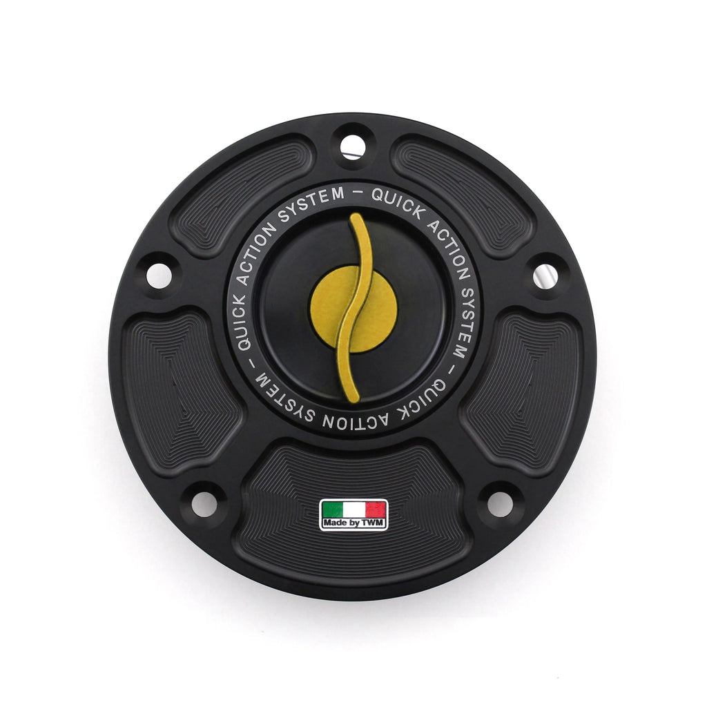 TWM Quick Action CNC Aluminum Gas Cap For MV Agusta - MV Agusta F4/F4-1000R