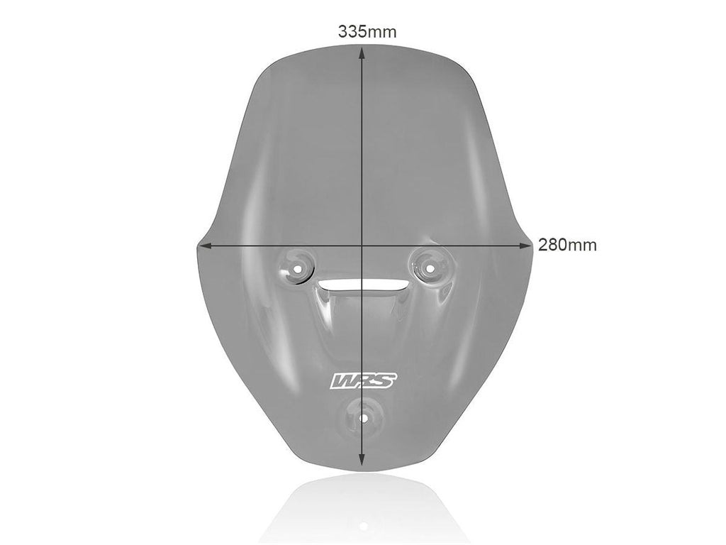 WRS Touring Windscreen Ducati Diavel V4 / RS 2023-2026