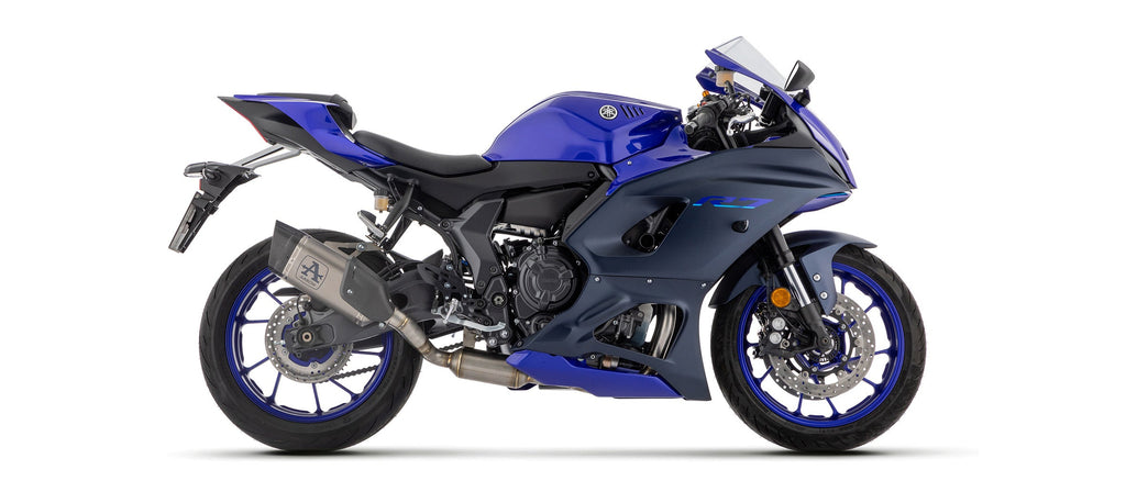 Arrow Pista Titanium Full System with Carbon End Cap - Yamaha YZF-R7/YZF-R7 World GP 60th Anniversary Edition