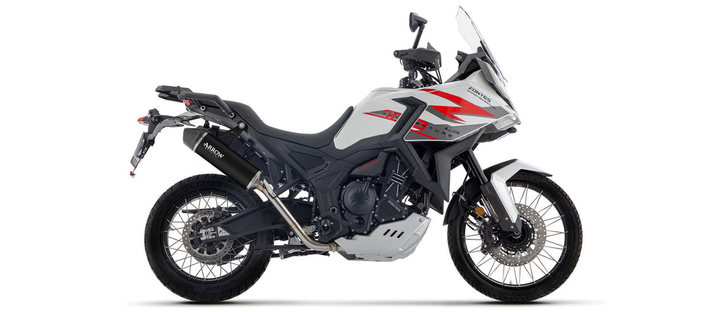 Arrow Indy Race Aluminium "Dark" Slip On with Carbon End Cap