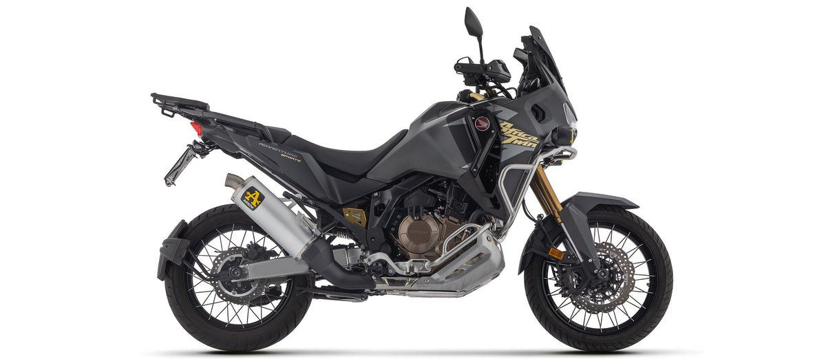 Arrow Maxi Race-Tech Approved Aluminium Slip On - Honda CRF1100L Africa Twin/CRF1000L Africa Twin ABS