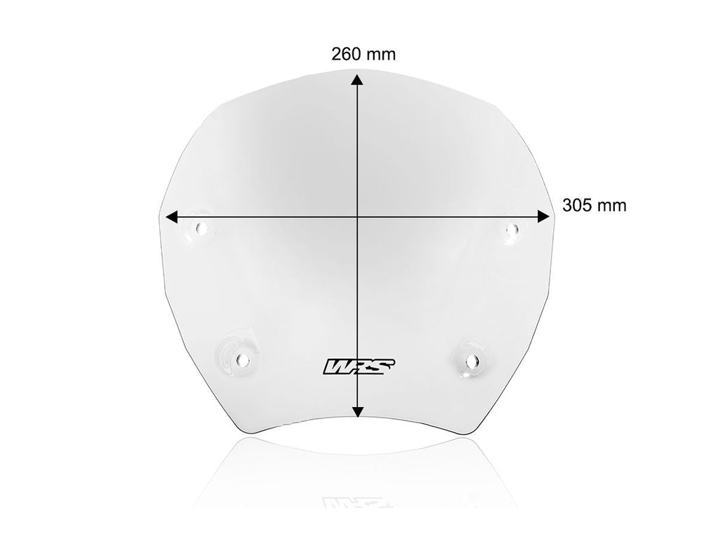 WRS Sport Windscreen With Radar BMW R 1300 GS 2023-2026