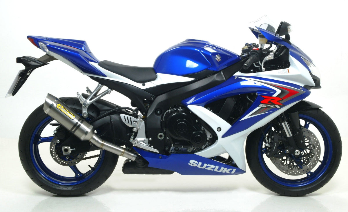 Arrow Mid-Pipe for Thunder Slip Ons for Stock Headers - Suzuki GSX-R600/GSX-R750
