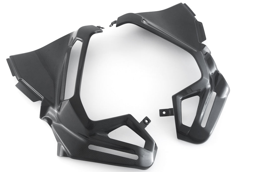 Fullsix Carbon Inner Side Panels - Set - Ducati Multistrada V4