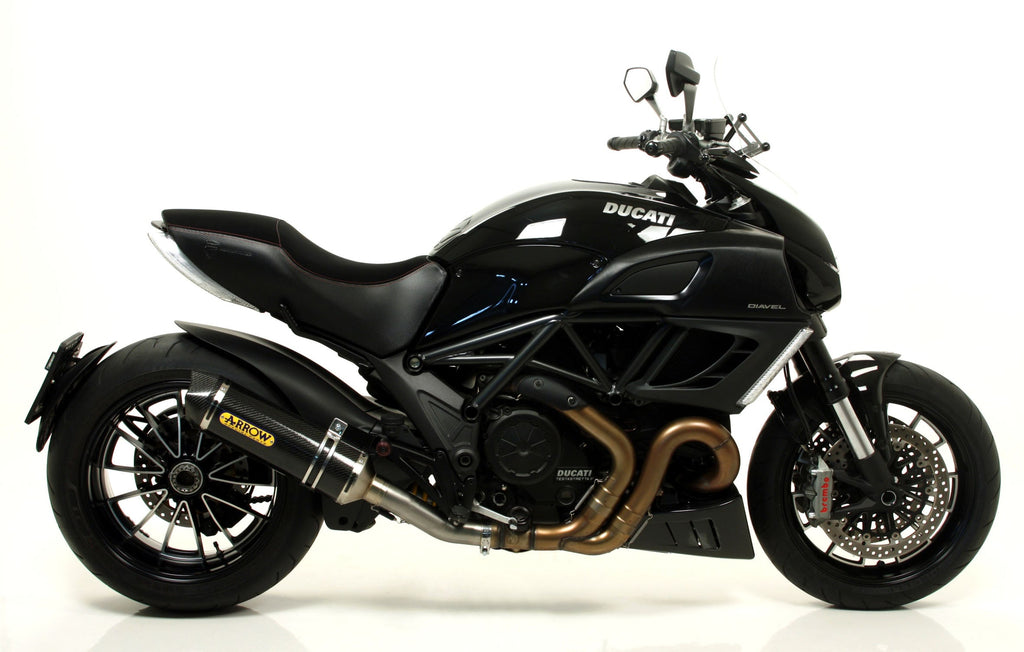 Arrow Catalytic Homologated Mid-Pipe - Ducati Diavel/Diavel AMG