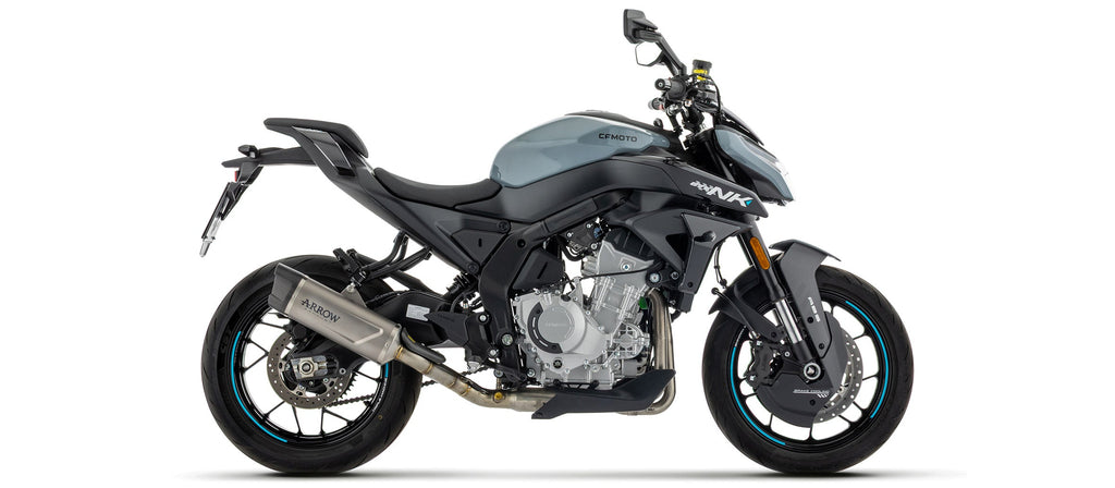 Arrow Full System Racing with Indy Race EVO Titanium Slip Ons - CFMoto 675NK/675SS