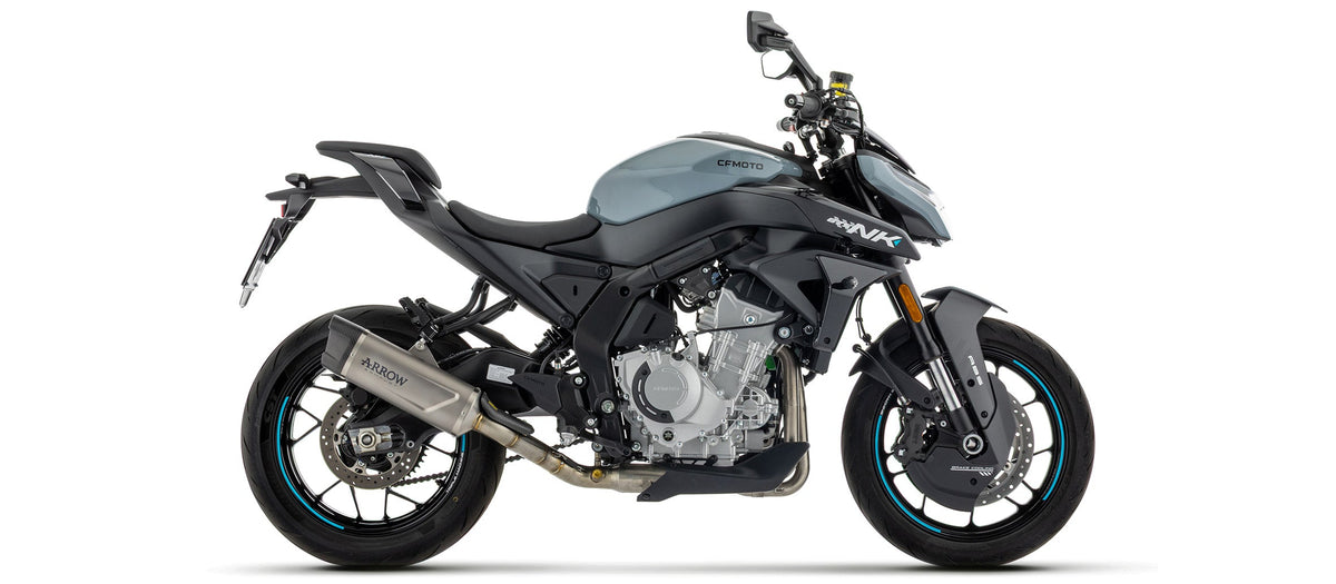 Arrow Full System Racing with Indy Race EVO Titanium Slip Ons - CFMoto 675NK/675SS