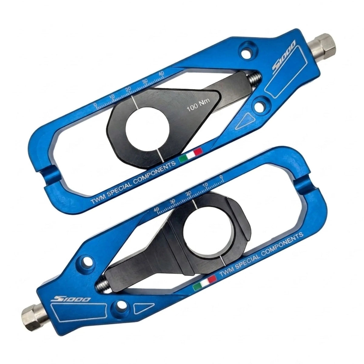 TWM CNC Aluminum Chain Adjusters For BMW - BMW S1000R/S1000RR