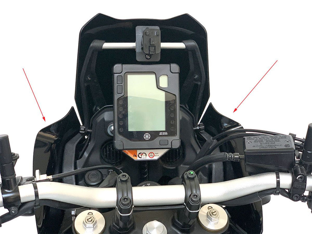 WRS Pair Oversize Side Deflectors WRS Yamaha Tenere 700 2019-2024