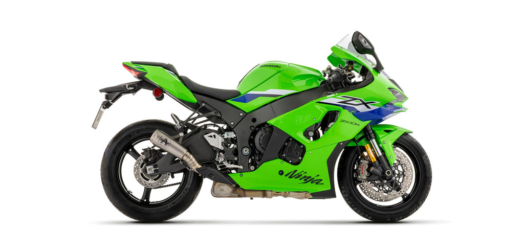 Arrow Titanium Pro-Race Slip On with Titanium Link Pipe - Kawasaki ZX1000 Ninja ZX-10R/ZX1000 Ninja ZX-10RR