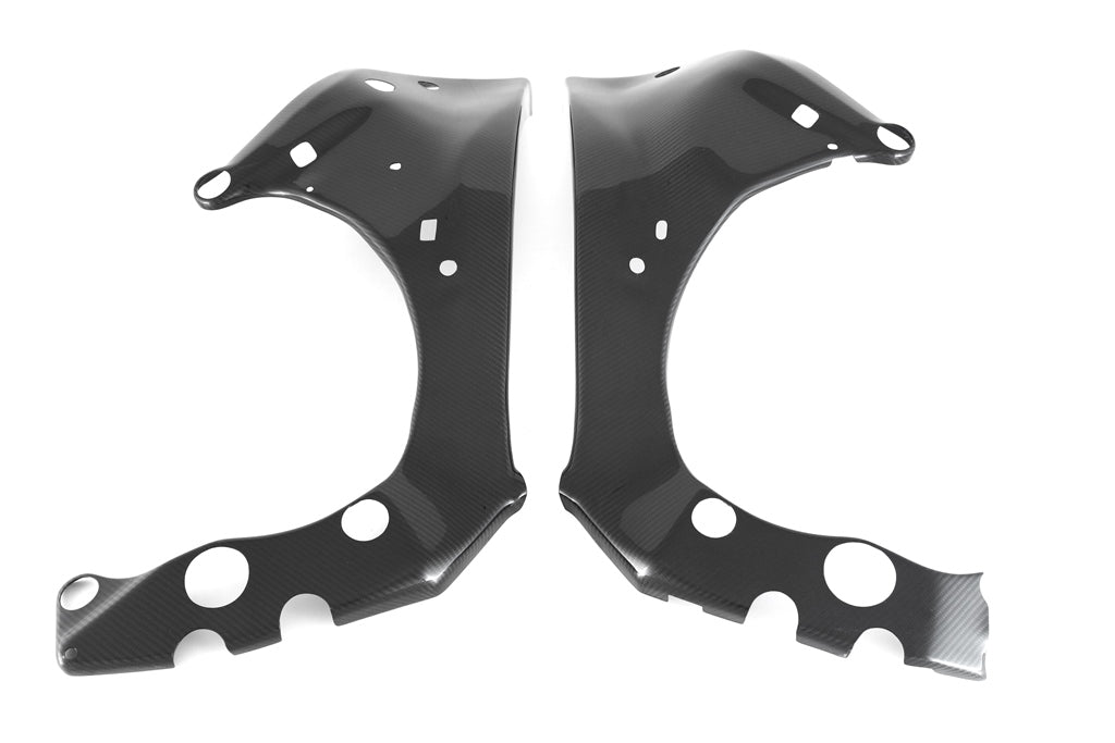 Fullsix Carbon Frame Protection Guard - Set - Yamaha YZF-R1/R1M