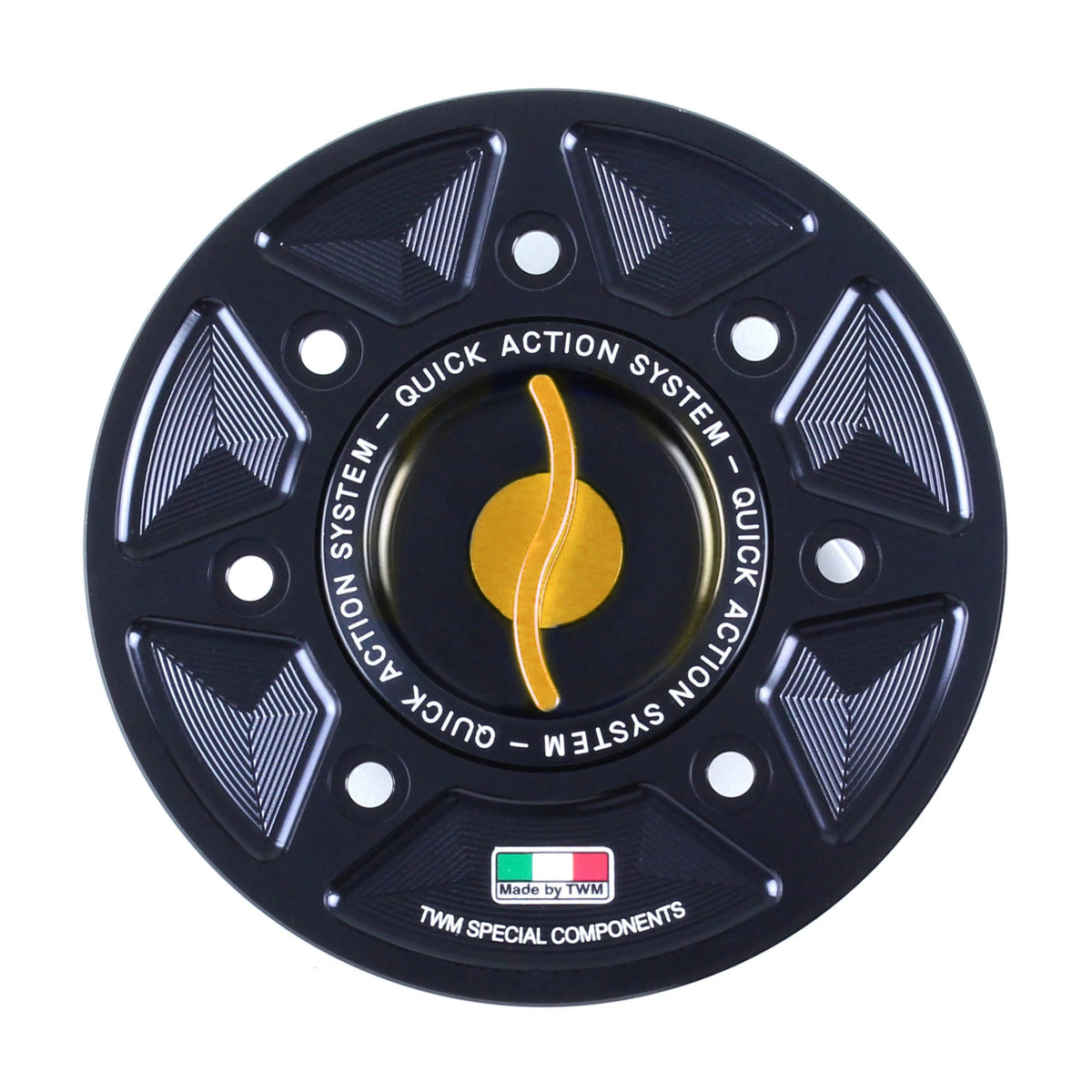 TWM Quick Action CNC Aluminum Gas Cap For Bimota