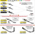 Arrow Nichrom Pro-Race Slip On with Titanium Link Pipe - Kawasaki ZX1000 Ninja ZX-10R/ZX1000 Ninja ZX-10RR