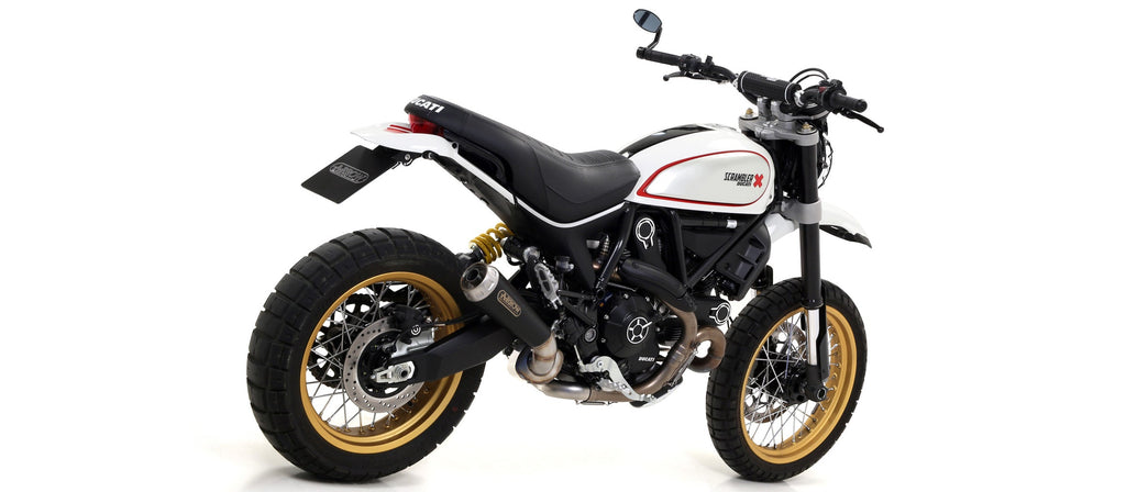 Arrow Catalytic Mid-Pipe for Stock Headers - Ducati Monster 797/Scrambler Classic
