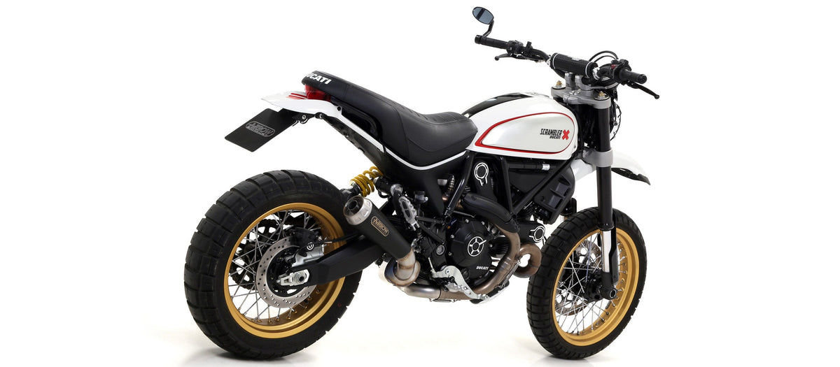 Arrow Catalytic Mid-Pipe for Stock Headers - Ducati Monster 797/Scrambler Classic