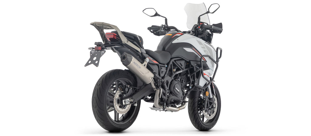 Arrow Stainless Steel Racing Headers - Benelli TRK 702
