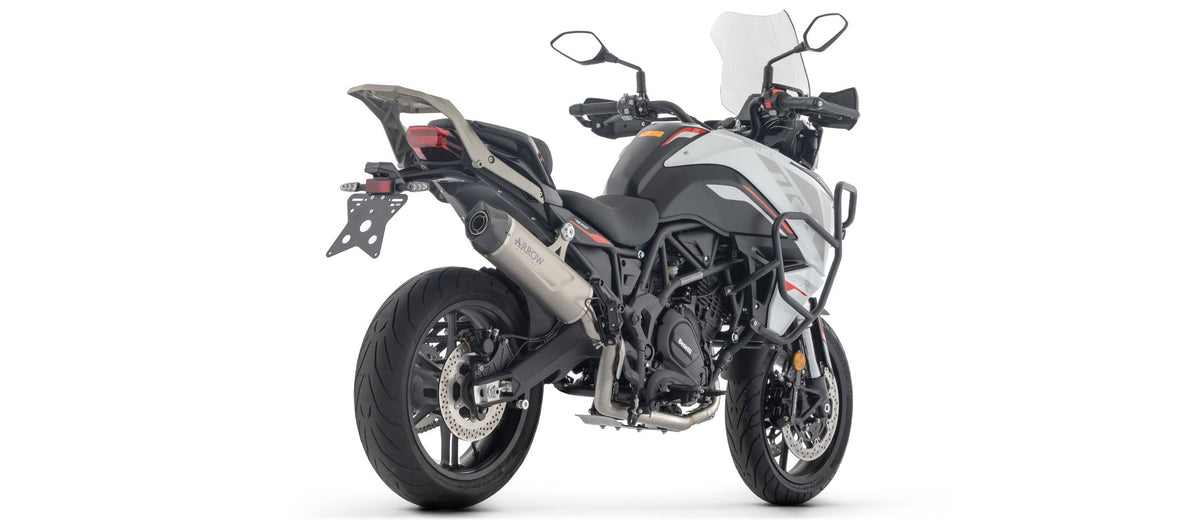Arrow Stainless Steel Racing Headers - Benelli TRK 702
