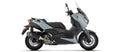 Arrow Urban Aluminium "Dark" Slip On with "Dark" End Cap - Yamaha CZD300 XMAX