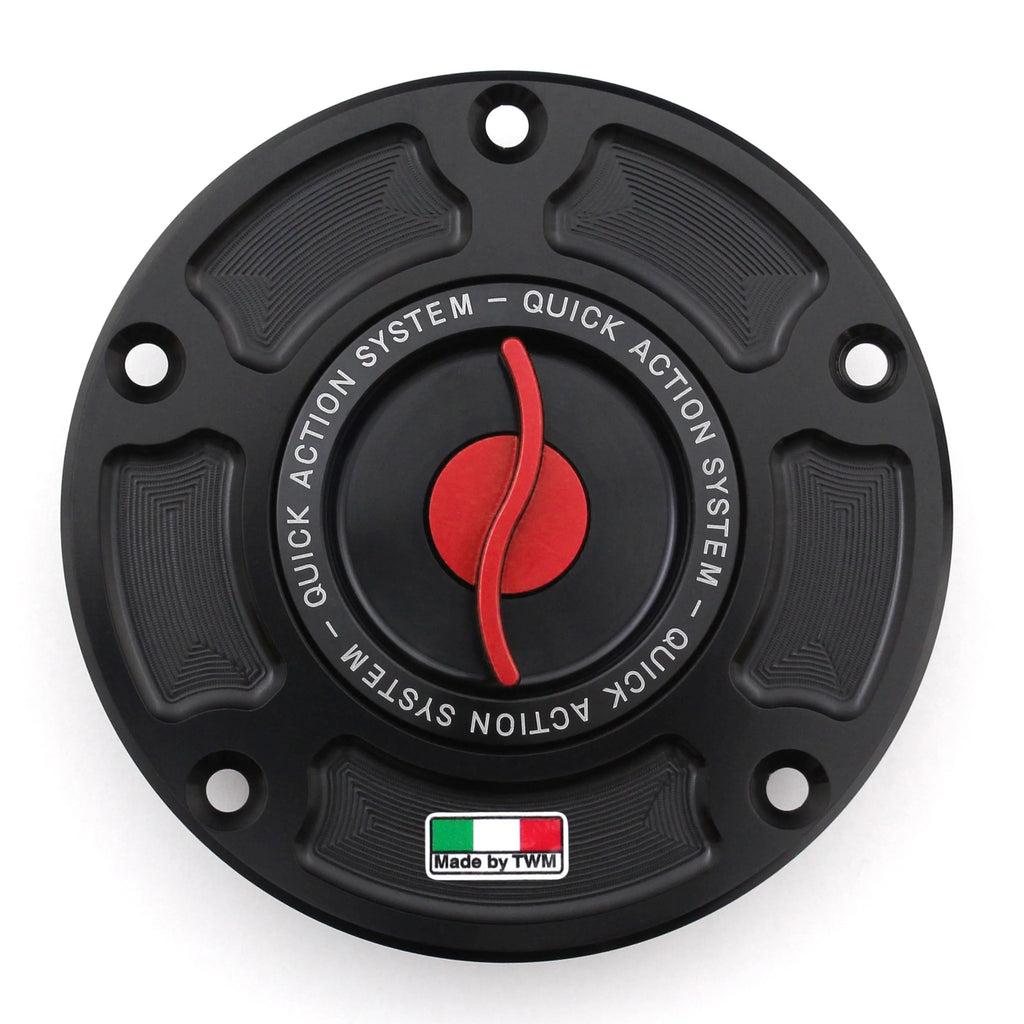 TWM Quick Action CNC Aluminum Gas Cap For Aprilia - Aprilia RSV4/RSV4 R