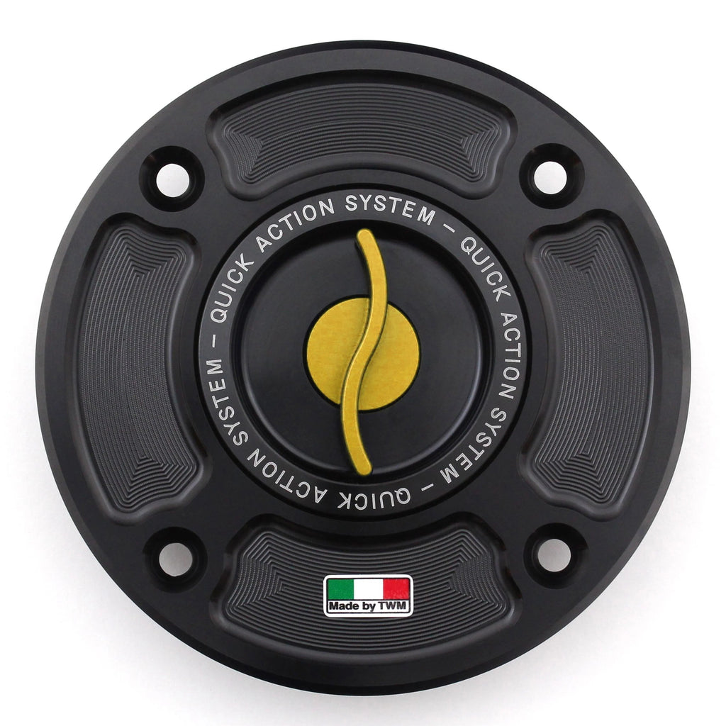 TWM Quick Action CNC Aluminum Gas Cap For Suzuki - Suzuki SV650/SV650S