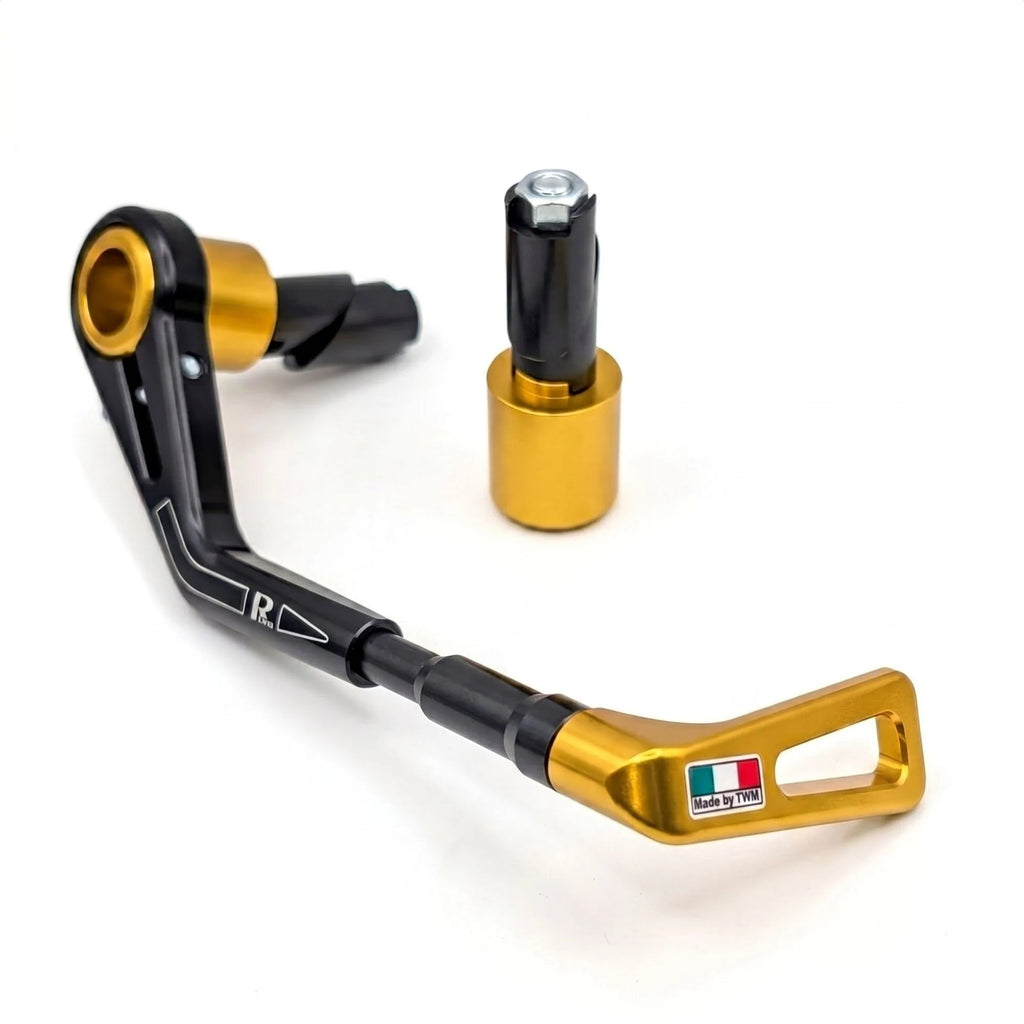 TWM CNC Aluminum Brake Lever Guard For 14mm-17mm Handlebars - Universal Fit
